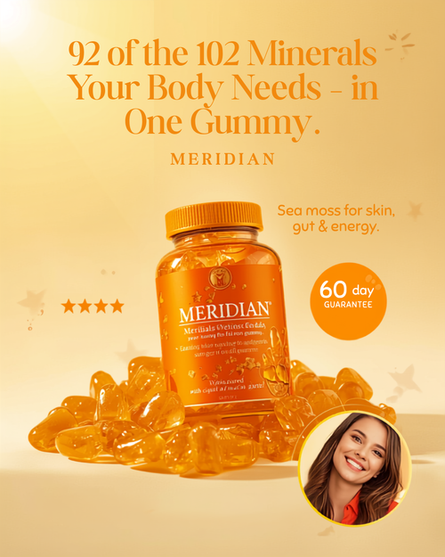 Meridian Glow + Energy Sea Moss Gummies