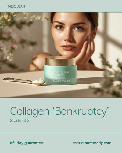 Meridian Glow Blend Marine Collagen ad