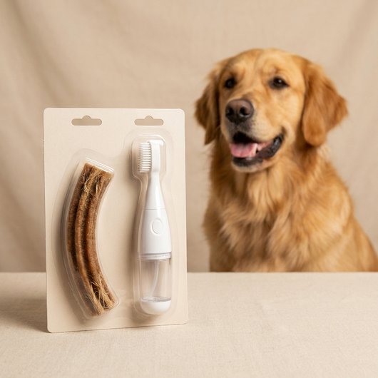 Meridian dog dental care kit